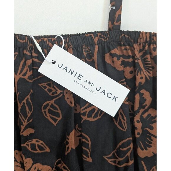 Janie & Jack Binabu Girls Floral Summer Sundress Size Age 12 Boho Style NEW - Picture 6 of 12